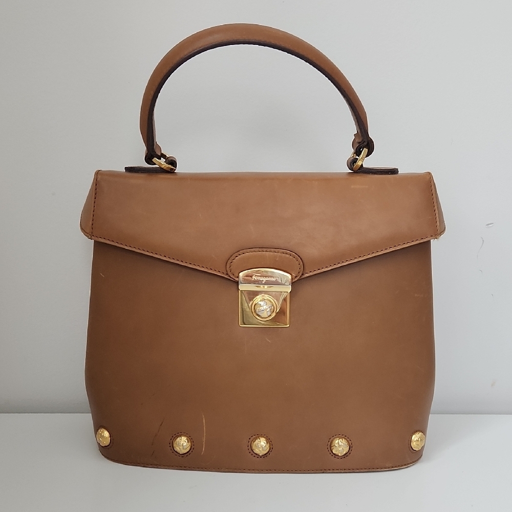 Salvatore Ferragamo Leather Handbag